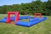 Menschenkicker 15x8m , mit Gurten