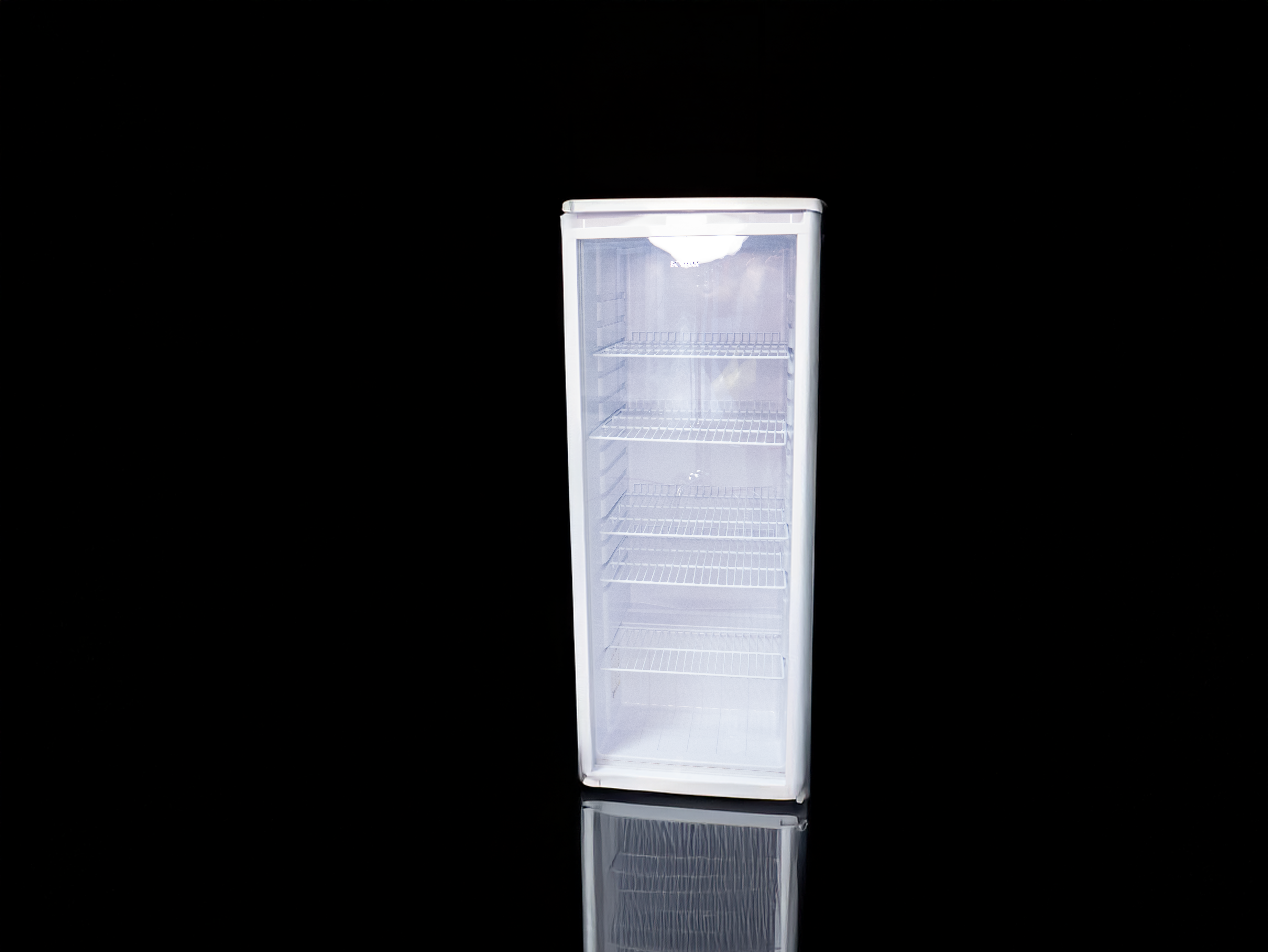 Flaschenkühlschrank 230l, Glastür ( Hülle )