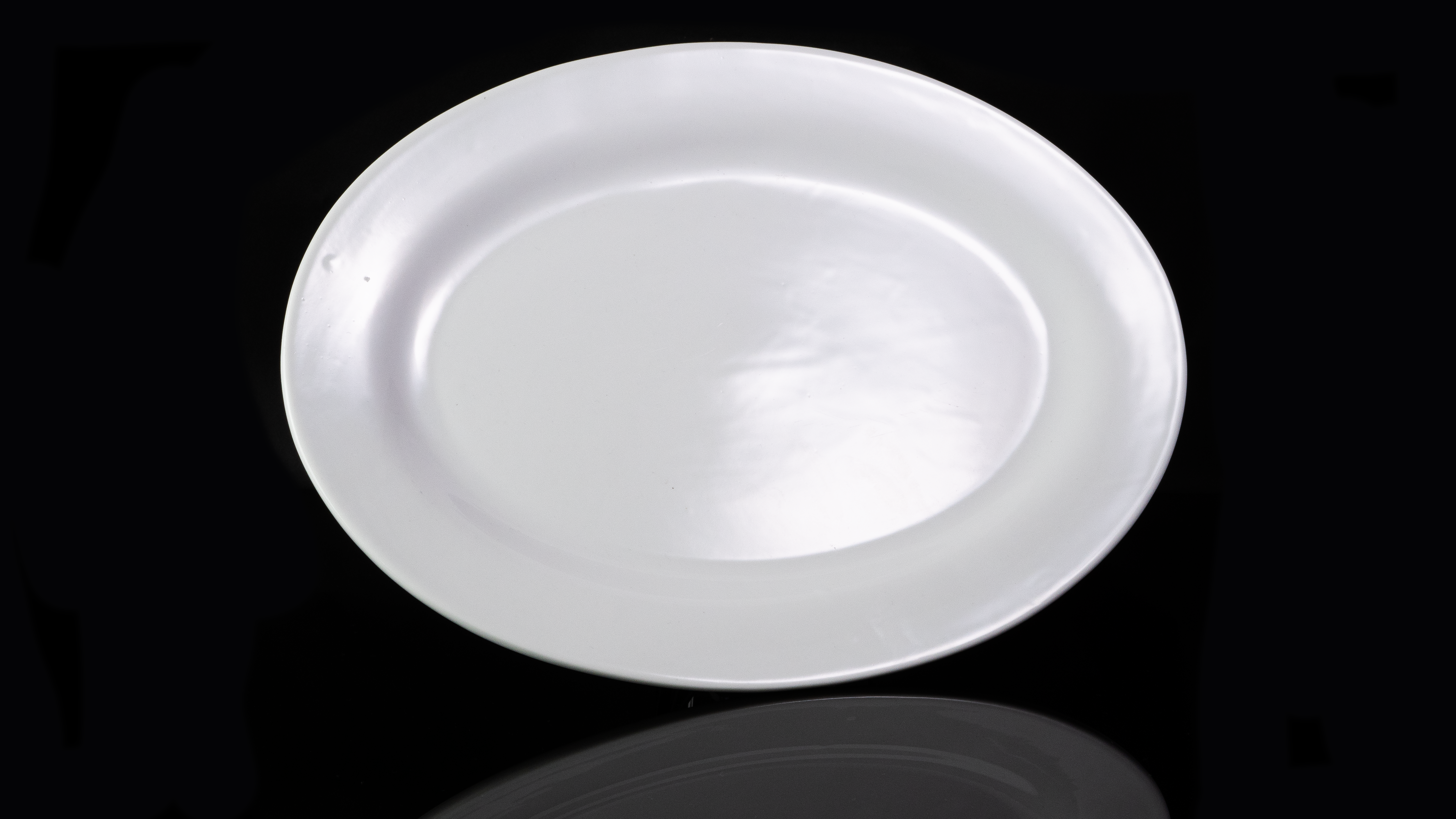 Mietgeschirr Platte oval, 35cm