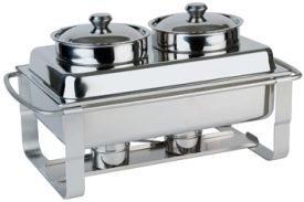 Suppeneinsatz für Chafing Dish 2x4l / gereinigte Rückgabe