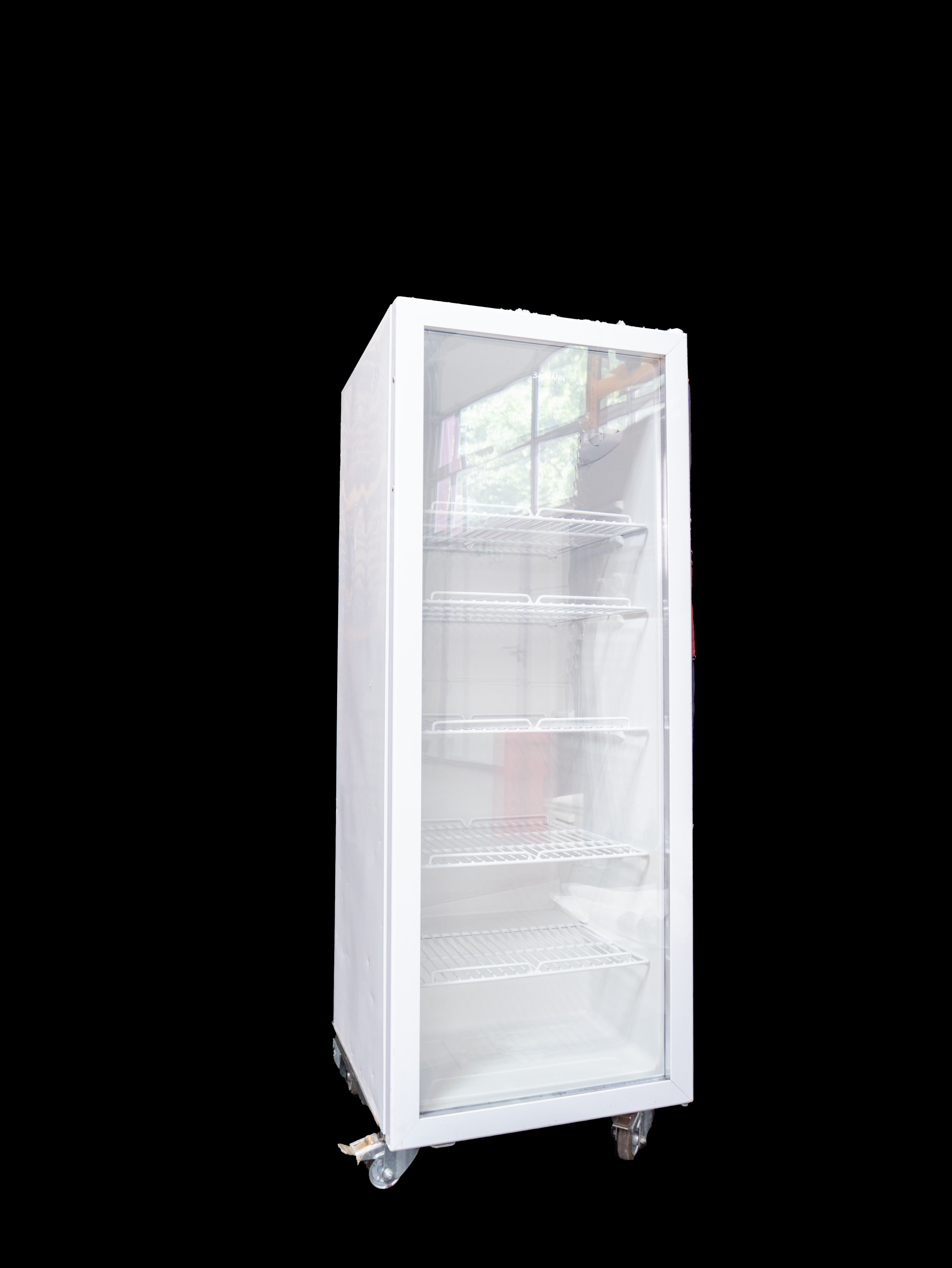 Flaschenkühlschrank 230l, Glastür ( Hülle )
