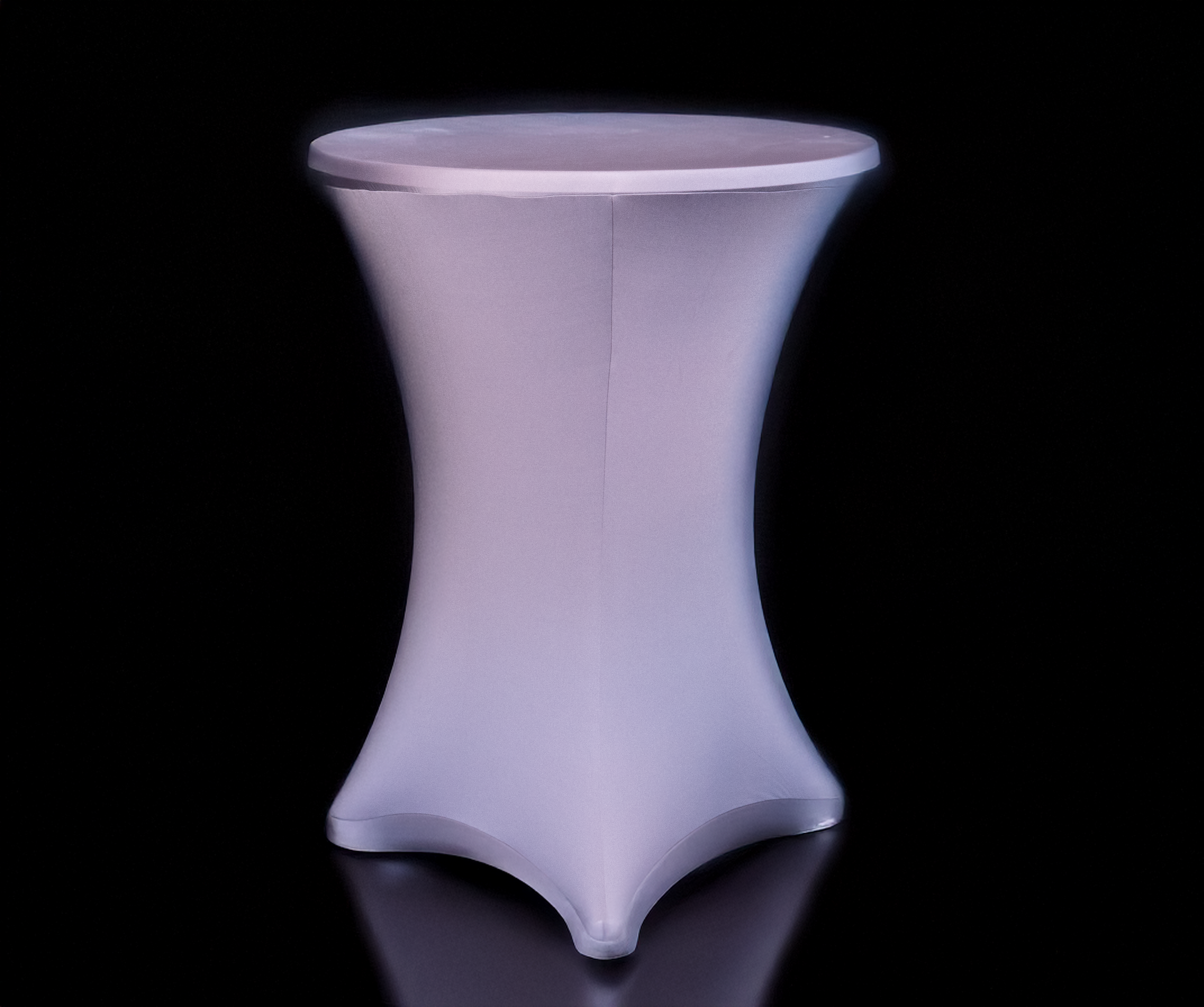 Stretchhusse grau für Stehtisch 80 cm Durchmesser ( ohne Topcover)